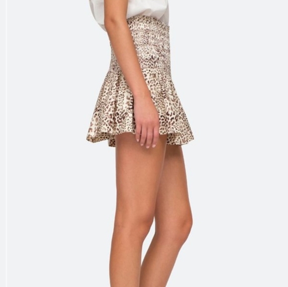 💕NWT Sea NY Cheetah Smocked Shorts. XL - Picture 3 of 10